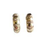 14K Yellow Gold Hoop Earrings