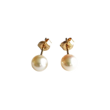 Timeless 14K Gold Pearl Earrings