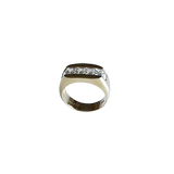 14K Gold Premium Cubic Zirconia Channel Set Band Ring